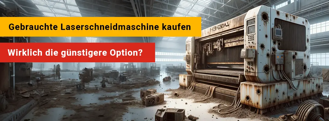 Gebrauchte Laserschneidmaschine kaufen: Wirklich die günstigere Option?