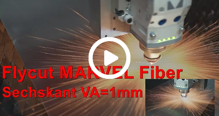 MARVEL-Laserschneidmaschine FlyCut